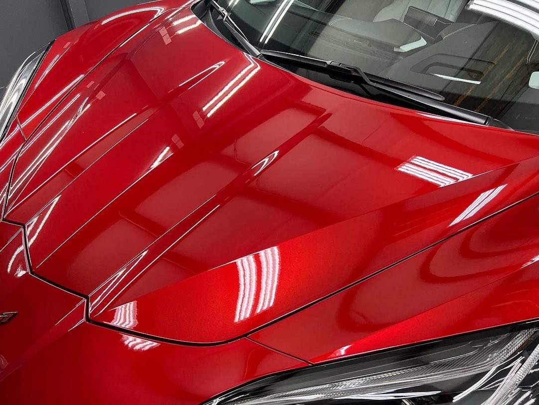 red-bonnet-after-ceramic-coating-Classic-details-auto