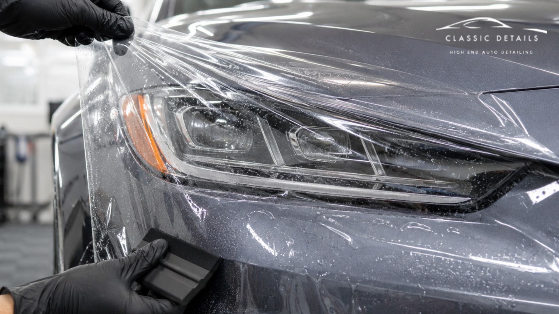 paint protection fil (PPF) installation